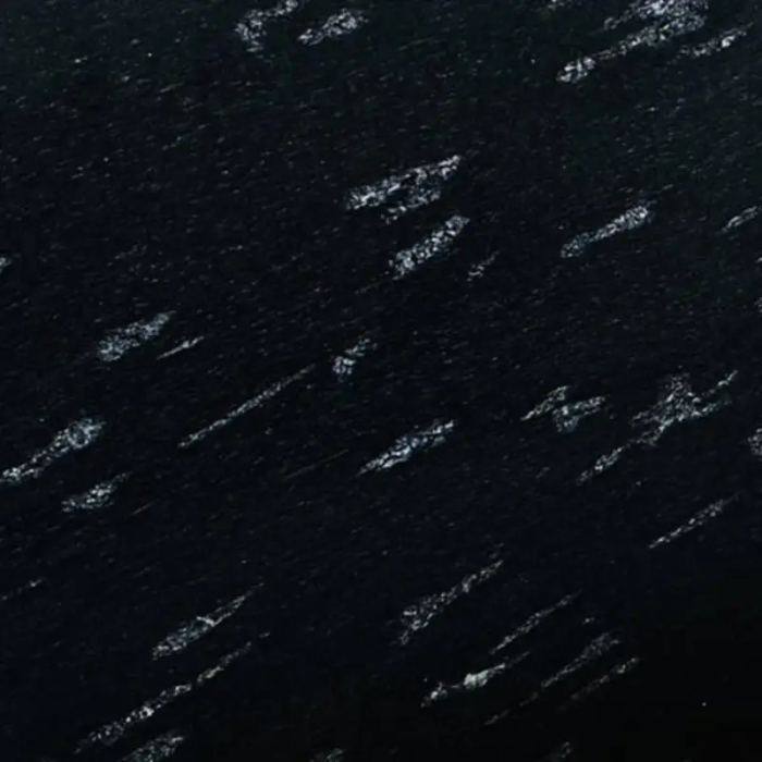 Fish Black granite slab