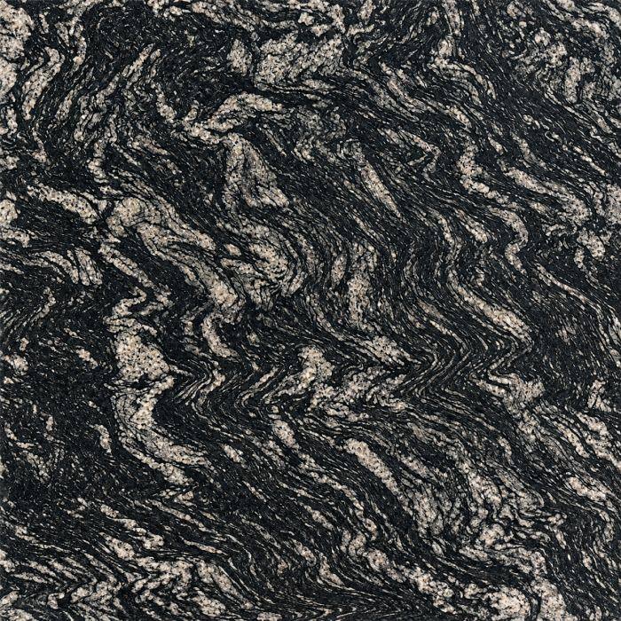 Forest Black granite slab